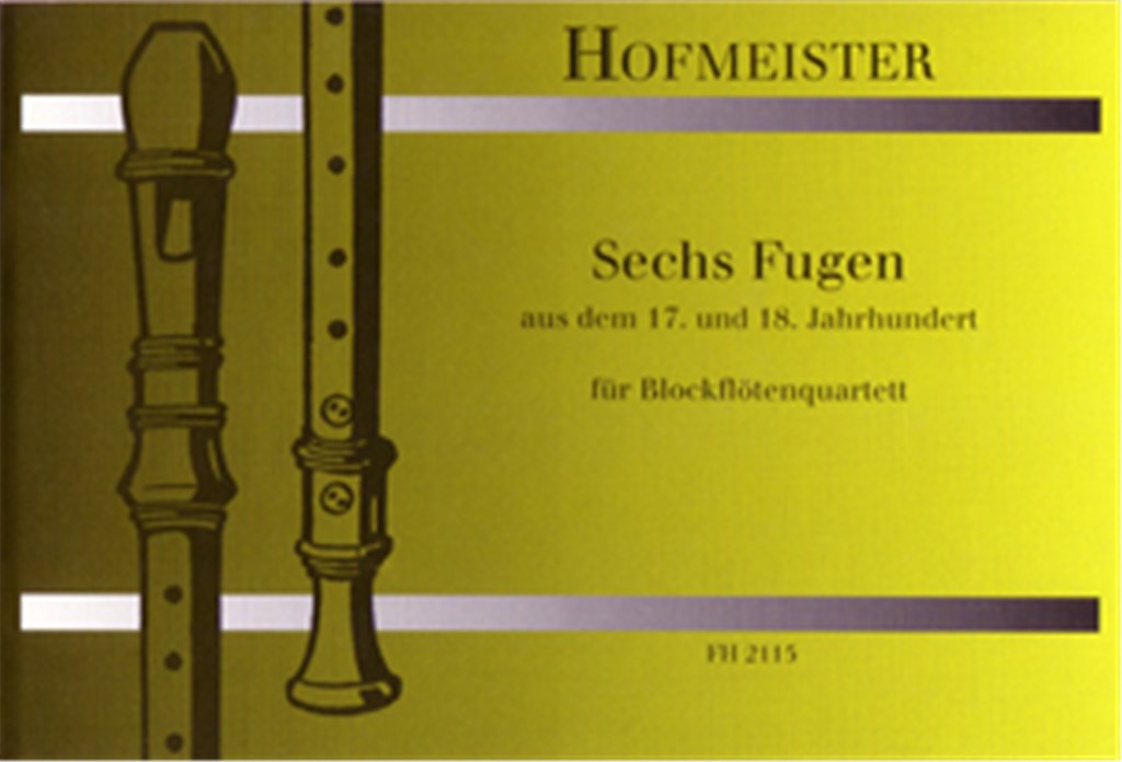 6 Fugen des 17. und 18. Jahrhunderts